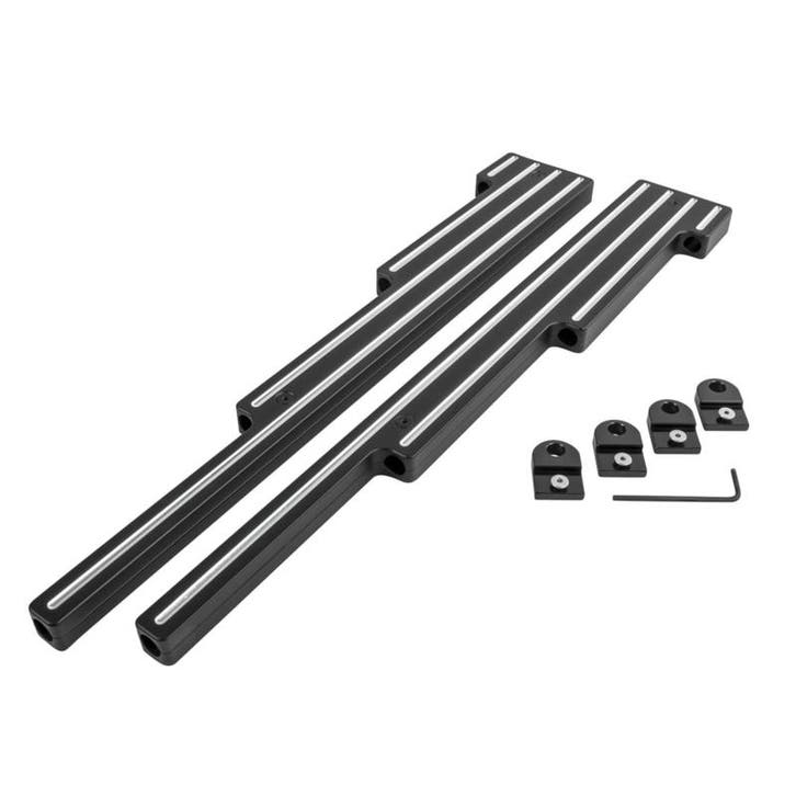Aluminium V8 stripe bougiekabel geleiders zwart-streep, Auto-onderdelen, Elektronica en Kabels, Nieuw, Ophalen of Verzenden