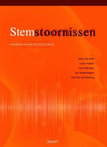 Stemstoornissen / Omtrent logopedie / 5 9789044132441, Boeken, Verzenden, Zo goed als nieuw, Paul van de Heyning