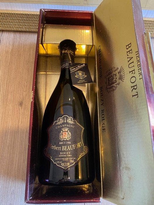 1986 Herbert Beaufort, Cuvée la Favorite - Champagne, Bouzy, Collections, Vins