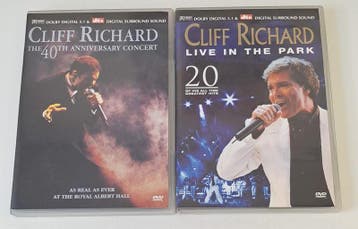 Cliff Richard Live in the Park & 40th Anniversary Concert DV, Verzenden, Nieuw in verpakking