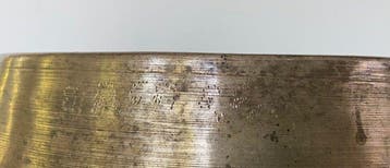 Antique Bol chantant (4) - bronze de cloche - 1900-1910 -
