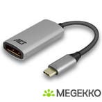 ACT USB-C naar DisplayPort female adapter 4K @ 60Hz, Verzenden, Nieuw