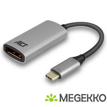 ACT USB-C naar DisplayPort female adapter 4K @ 60Hz, Verzenden