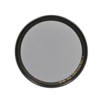 B+W Circulair Polarisatiefilter E 46mm met garantie, Ophalen of Verzenden, Gebruikt