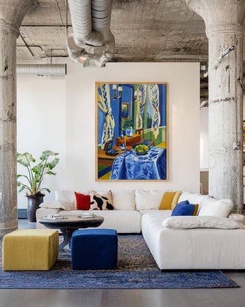 E. García - Habitación azul XL