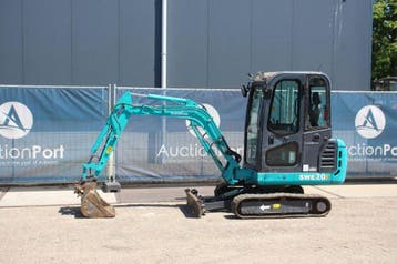Veiling: Minigraver Sunward SWE20F Diesel 2021, Articles professionnels, Machines & Construction | Grues & Excavatrices, Ophalen