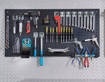 Datona Gereedschapsbord 122 x 61 cm - Datona - Zwart, Ophalen of Verzenden, Nieuw