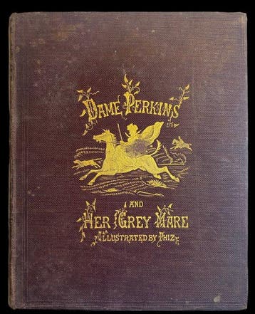 Lindon Meadows. - Dame Perkins and Her Grey Mare - 1866