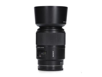 Sony SAL 100mm f/2.8 Macro - Macrolens - 1 jaar garantie, Ophalen of Verzenden, Zo goed als nieuw