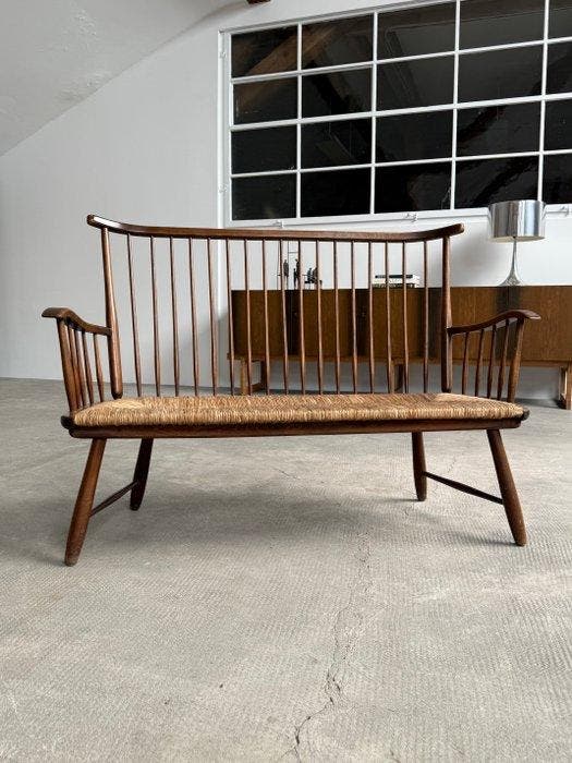 WK Möbel - Arno Lambrecht - Canapé (meubles) - Hêtre,, Antiek en Kunst, Kunst | Designobjecten