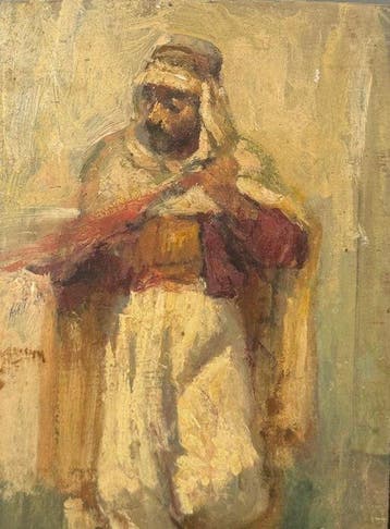 Scuola europea (XIX-XX) - Figura Orientale
