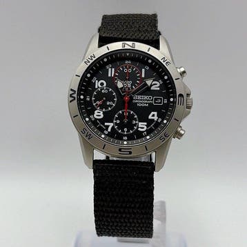 Seiko - Chronograph 100M - Sans prix de réserve - 7T92-0DX0, Bijoux, Sacs & Beauté, Montres | Anciennes | Antiquités