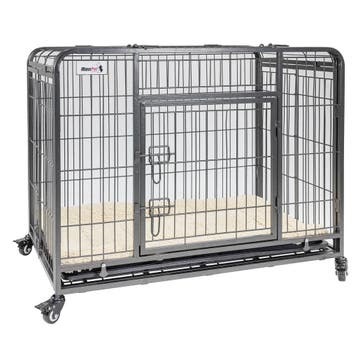 MaxxPet Hondenbench met Plaid - Verrijdbaar - 79x48x61cm, Animaux & Accessoires, Ophalen of Verzenden