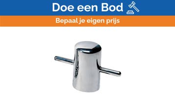 Bieden: Vetus ACHIL080Z stainless steel bollard, Ophalen of Verzenden