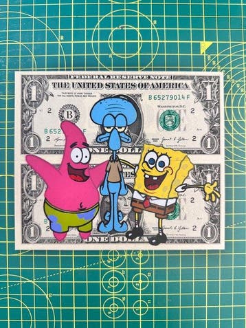 Lee Henderson (1979) - Sponge Bob and friends