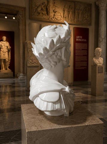 Buste, Busto, Giulio Gaio Cesare collezione storica Bianco -