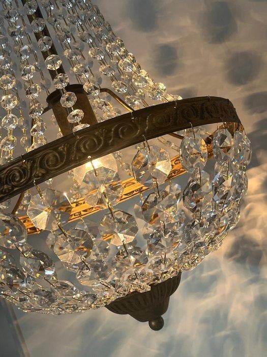 Lustre - Cristal, Antiquités & Art, Art | Objets design