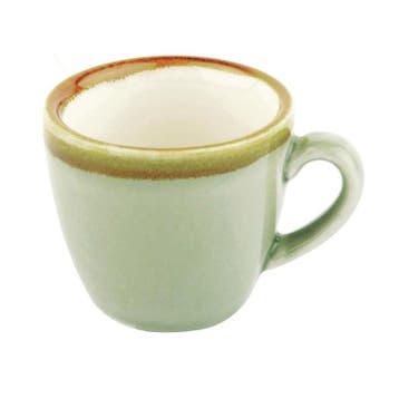 Espressokopjes | KILN | Porselein | Mosgroen | 8.5cl | 6, Verzenden