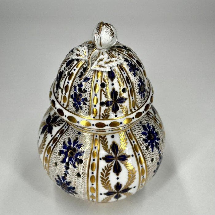Carl Thieme - Pot - Porselein - potpourri, Antiquités & Art, Antiquités | Verre & Cristal