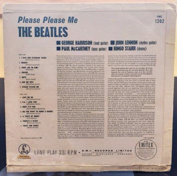 Beatles - Please Please Me UK press mono B&Y siver print. -, Nieuw in verpakking