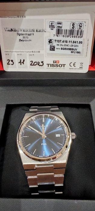 Tissot - PRX - Zonder minimumprijs - SG5W9BSUV - Heren -