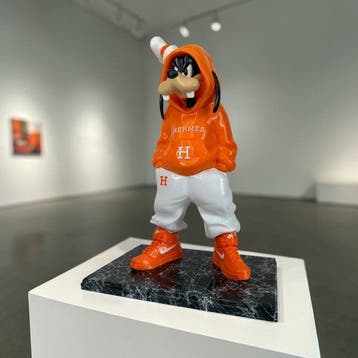 Orima Pop Art - DINGO/GOOFY Urban Style « H », Antiek en Kunst, Kunst | Designobjecten