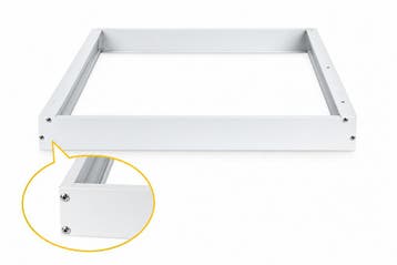 TM LED Paneel Opbouw Frame 60 x 60 Wit, Verzenden