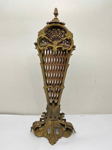 Accessoire de cheminée - ouverture en éventail - Laiton,