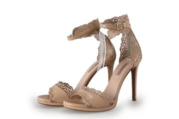 Albano Sleehakken in maat 40 Beige, Kleding | Dames, Albano, Verzenden, Beige, Zo goed als nieuw