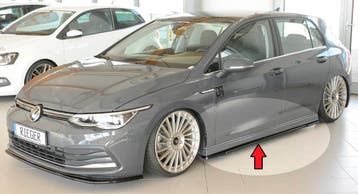 Side skirt aanzetstuk | geschikt voor Volkswagen Golf 7 2012, Auto-onderdelen, Verzenden, Nieuw