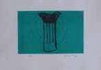 Joan Hernández Pijuan (1931-2005) - Gerro sobre verd