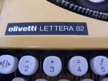 Olivetti, Lettera 82 - Typemachine - 1960-1970, Antiquités & Art