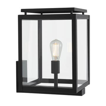 Strak & modern De Vecht XL Muurlamp Zwart met LED, Verzenden, Nieuw