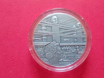 Niue. 2 Dollars 2016, Artificial Intelligence, UV