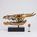 Sculpture, Bronze statue of a Dragon - 24 cm - Bronze, Antiek en Kunst