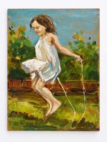 Demetrio Susín (XX) - Childhood Memories - 2 original oils