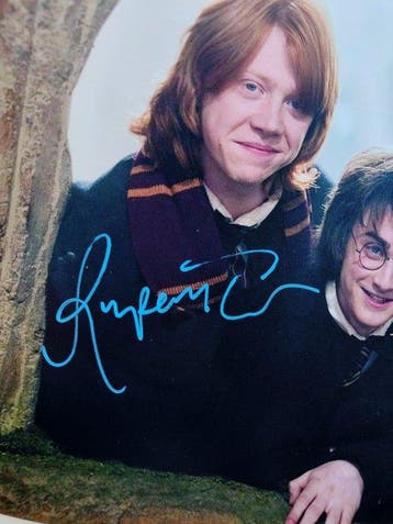 Harry Potter - Collector’s Set of 2 Dual-Signed 11x14, Verzamelen, Nieuw