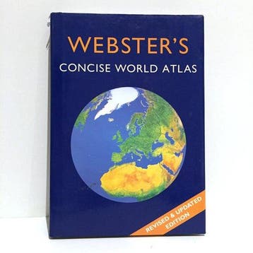 Webster's concise world atlas, Boeken, Verzenden, Nieuw