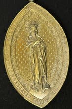 Spanje. Gran Medalla Virgen Maria y Santos . Cataluña .