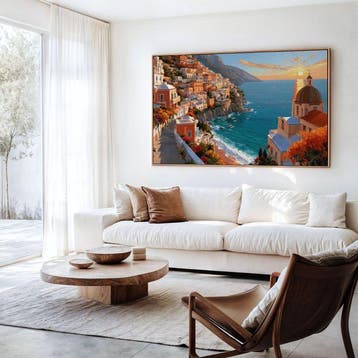 Iconica - Positano: The Sunset Terrace - unique 1/1 XXL (100