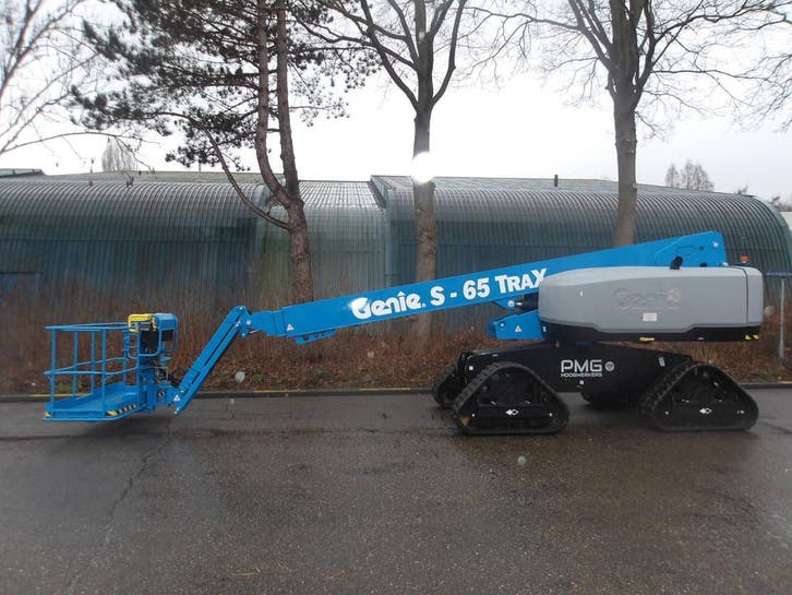 Veiling: Kniktelescoophoogwerker Genie S-65 Trax 21.80m Dies, Zakelijke goederen, Machines en Bouw | Liften, Steigers en Ladders