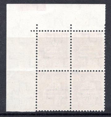 Suisse 1923 - Bureau international du Travail en bloc de 4 -