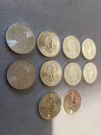 Canada. 5 Dollars Lot of 10 coins, 10 x 1 Oz (Zonder