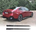 RAJOUTS BAS DE CAISSE BMW G60 24- LOOK M PERFORMANCE NOIR BR, Verzenden