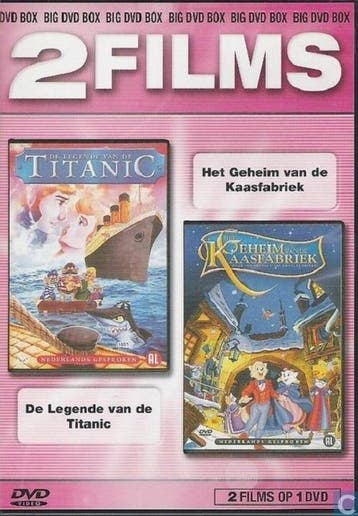 Het Geheim van de Kaasfabriek en De Legende van de Titanic, Verzenden, Nieuw in verpakking
