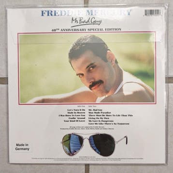 Freddie Mercury - Mr Bad Guy - Enkele vinylplaat -, Nieuw in verpakking