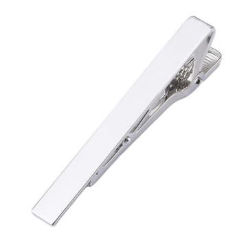 Fako Bijoux - Dasspeld - Metal - 58mm - Zilverkleurig, Kleding | Heren, Stropdassen, Verzenden, Nieuw