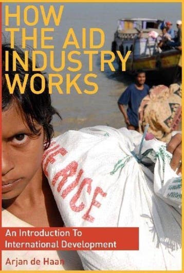 How the Aid Industry Works 9781565492875 Arjan De Haan, Verzenden, Arjan De Haan