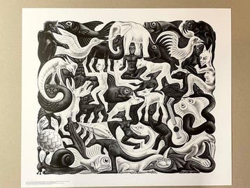 M.C. Escher (1898-1972) - MOSAIC II (1957)