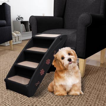 vidaXL Hondentrap inklapbaar 62x40x49,5 cm zwart, Dieren en Toebehoren, Verzenden, Nieuw